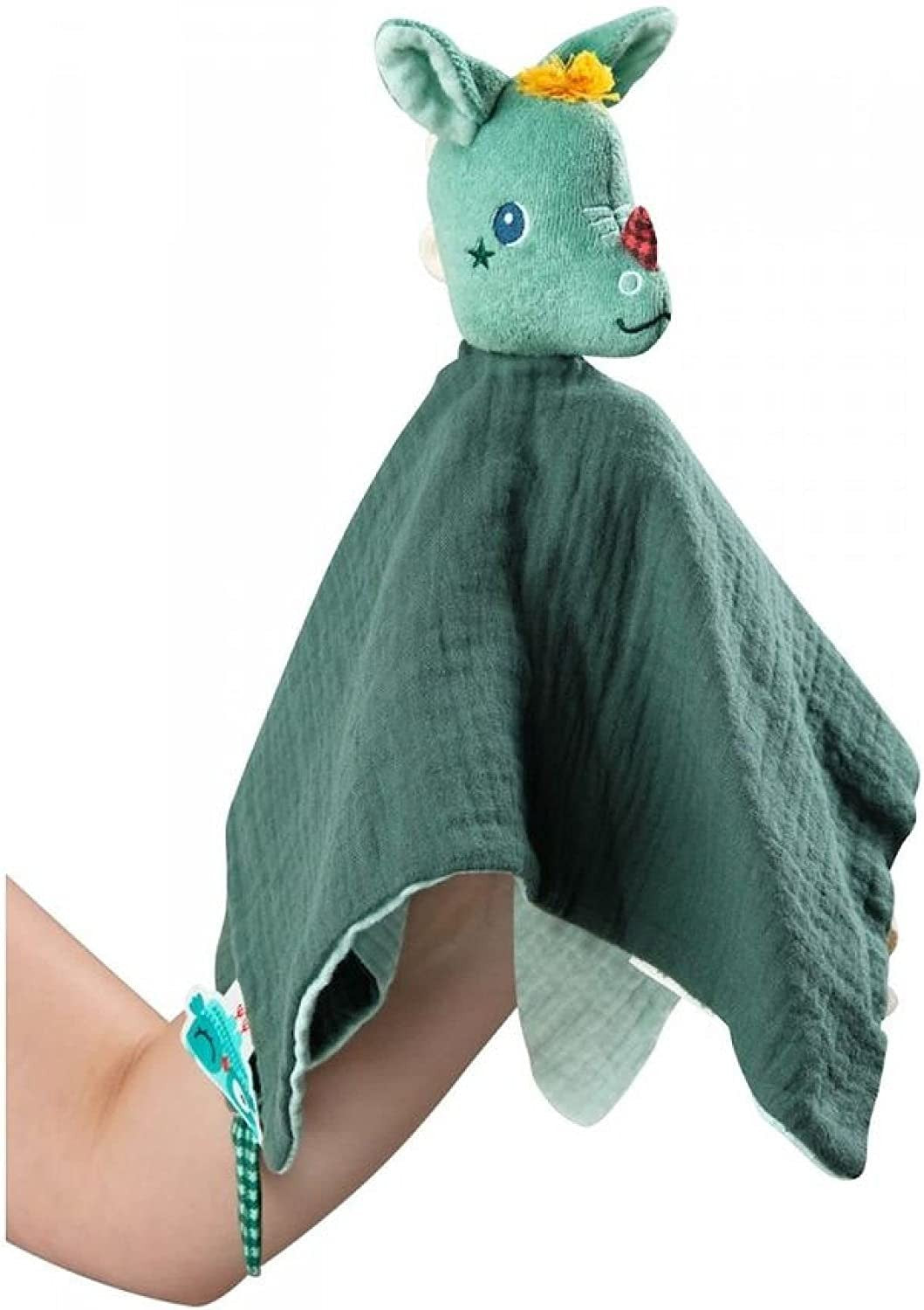 Doudou marioneta de dedo joe el dragón - lilliputiens 83386