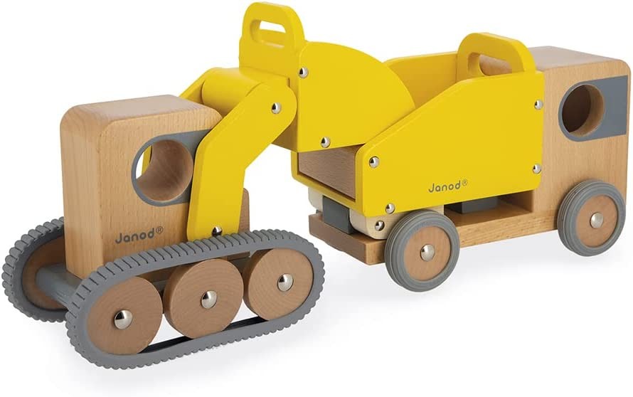 Bolid - Camión con volquete y excavadora - Janod J04634