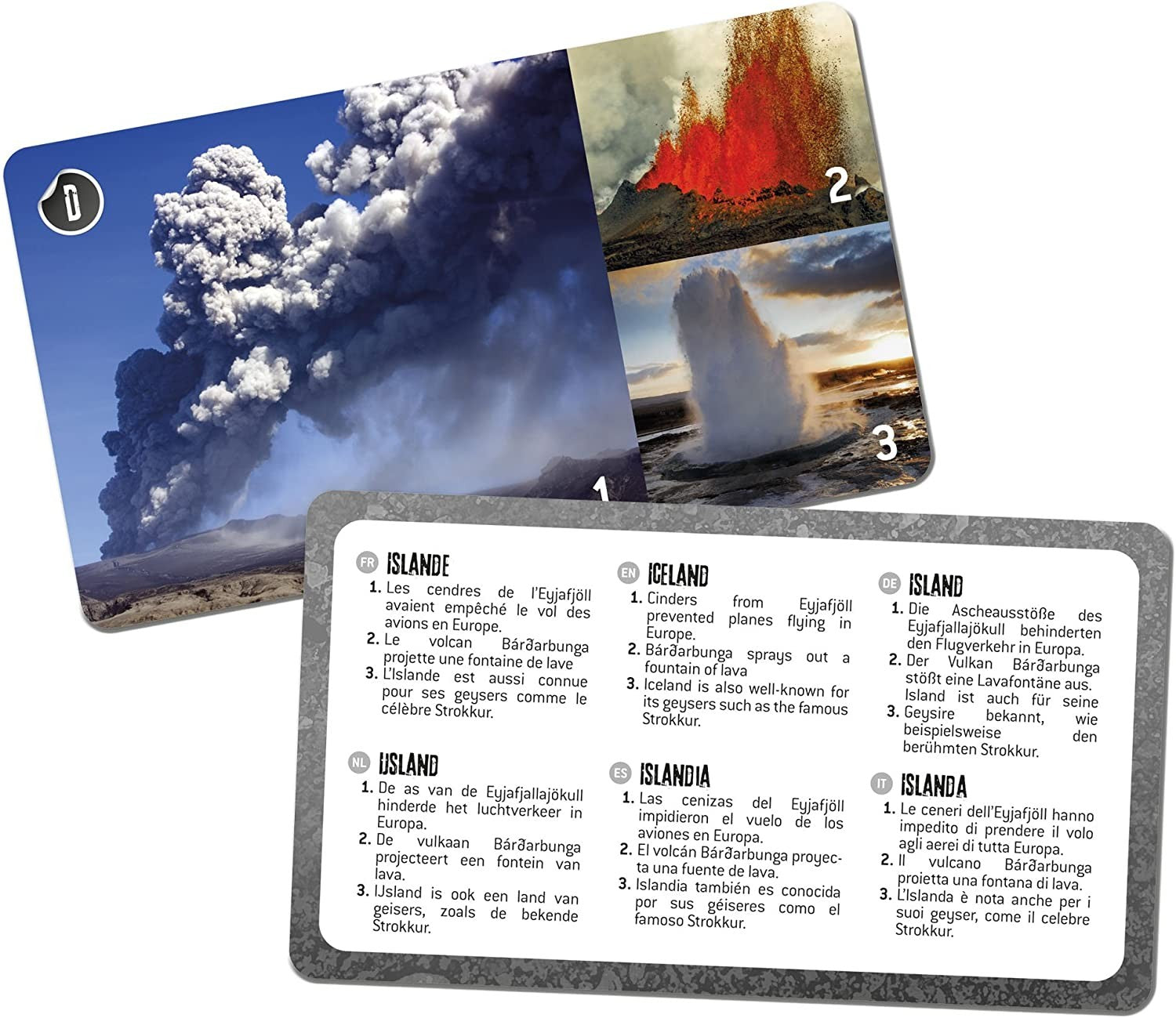 Juego de Volcanes y dinosaurios - Buki France 2224