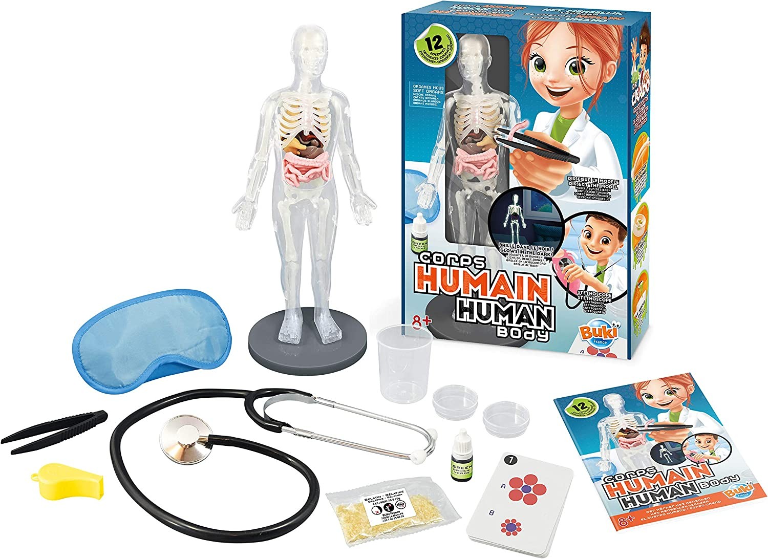Scientific kit the human body - Buki France 2163 