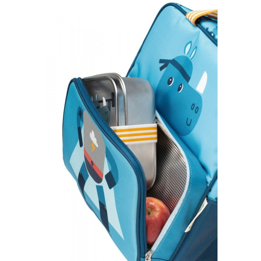 Super marius mochila de almuerzo con comportimento isotermica - lilliputiens  84464