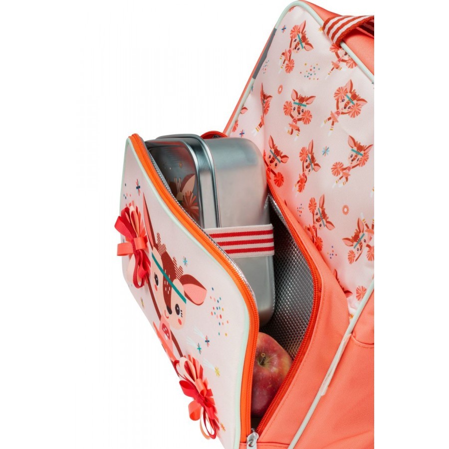 Wonder Stella mochila de Almuerzo con bolsillos isotérmico - Lilliputiens  84463