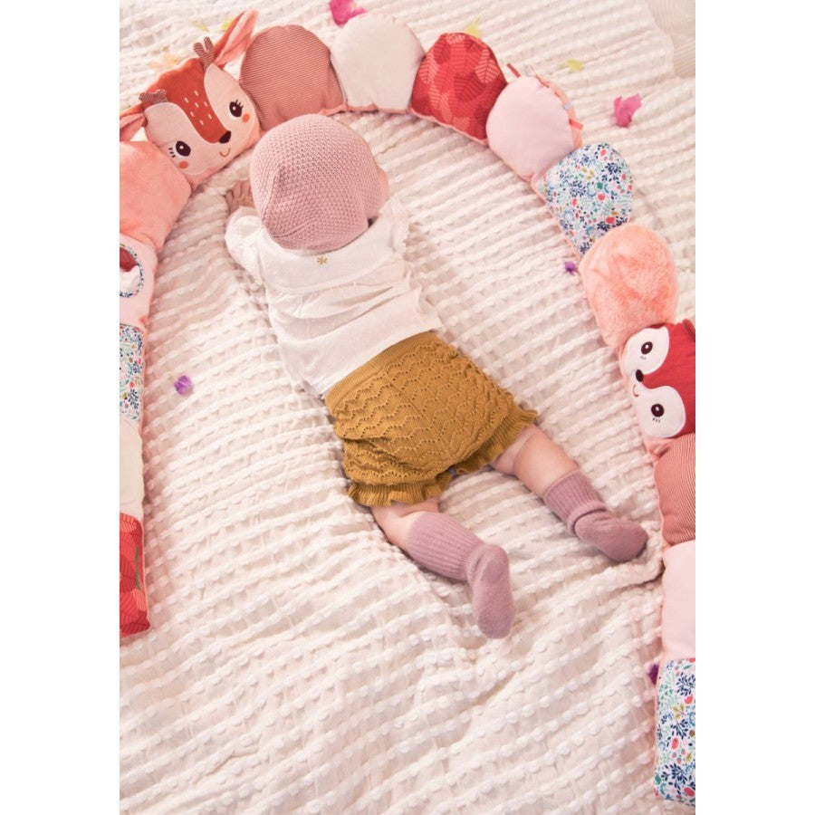 Protector de bordes para bebé | diseño de stella | seguridad para cuna y cama | fácil de instalar - lilliputiens 83371