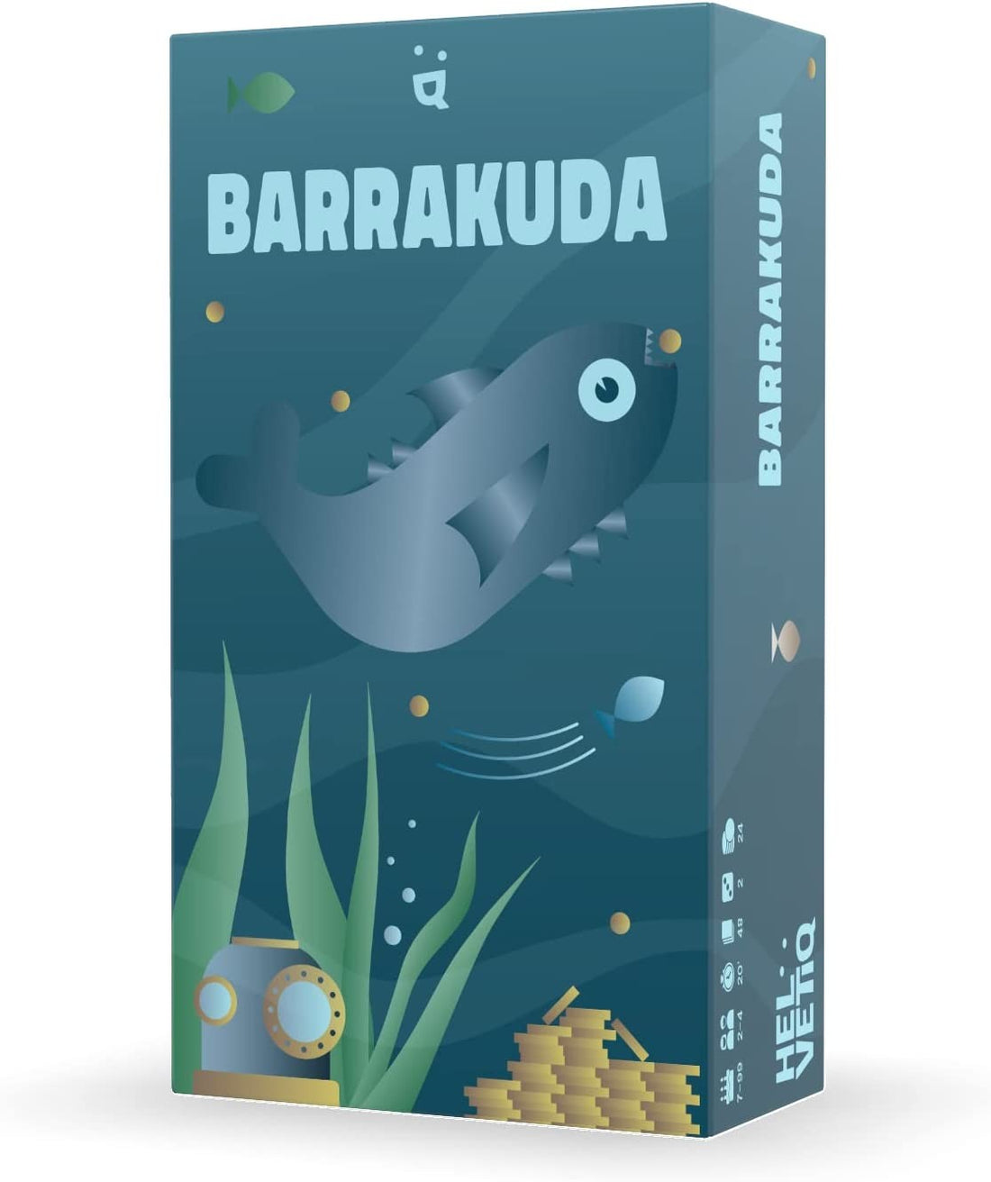Barrakuda, juego de cartas de galeones españoles y naufragios.