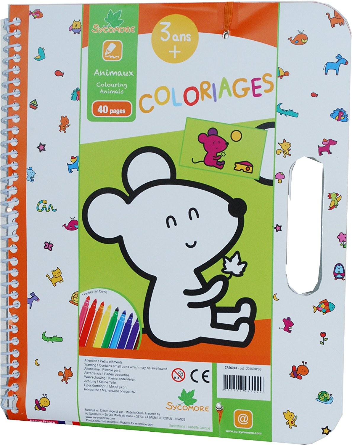 MI PRIMER COLORMAGE ANIMALES