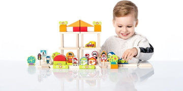 City blocks building set - Cubika 13913