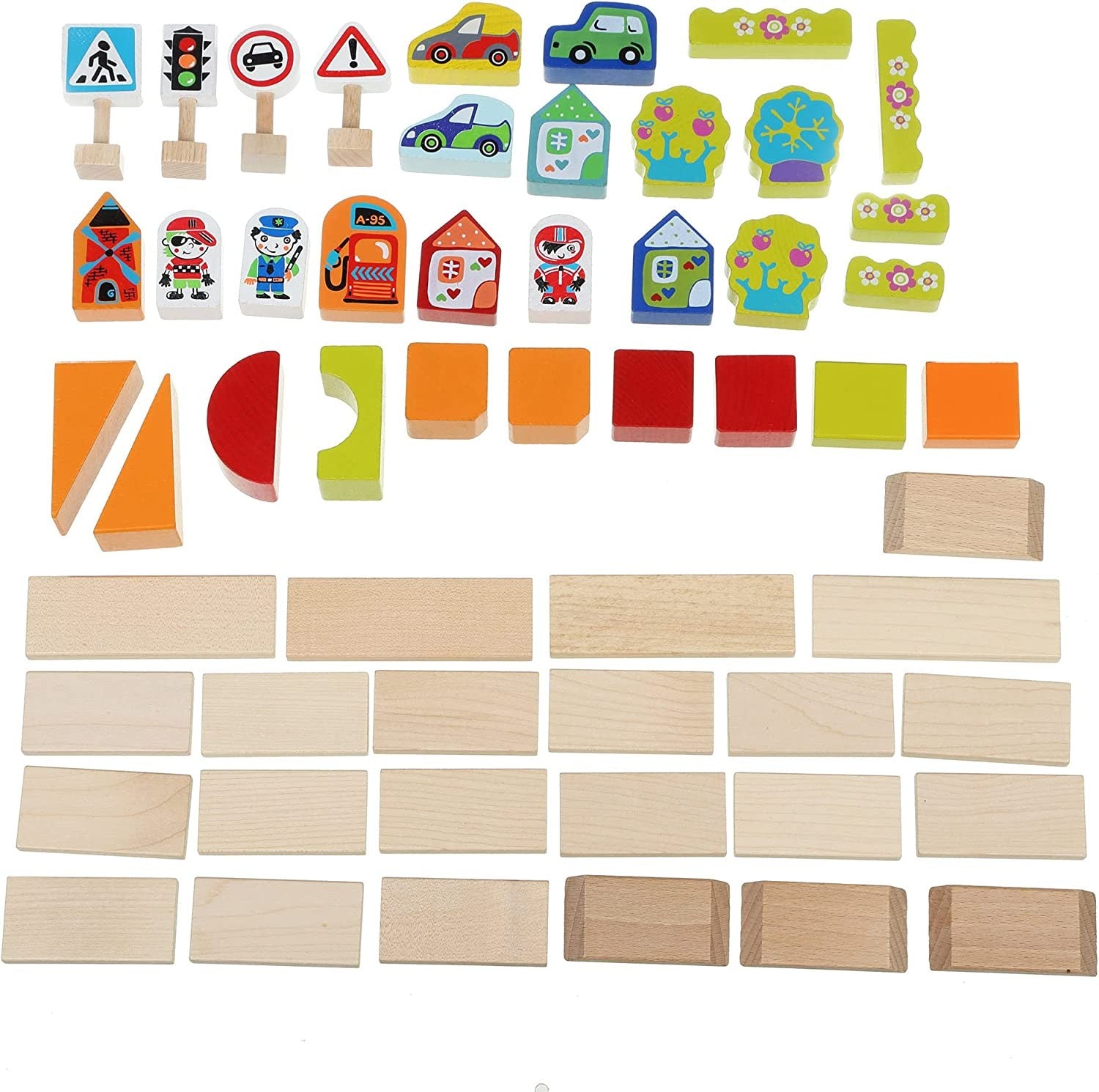 City blocks building set - Cubika 13913