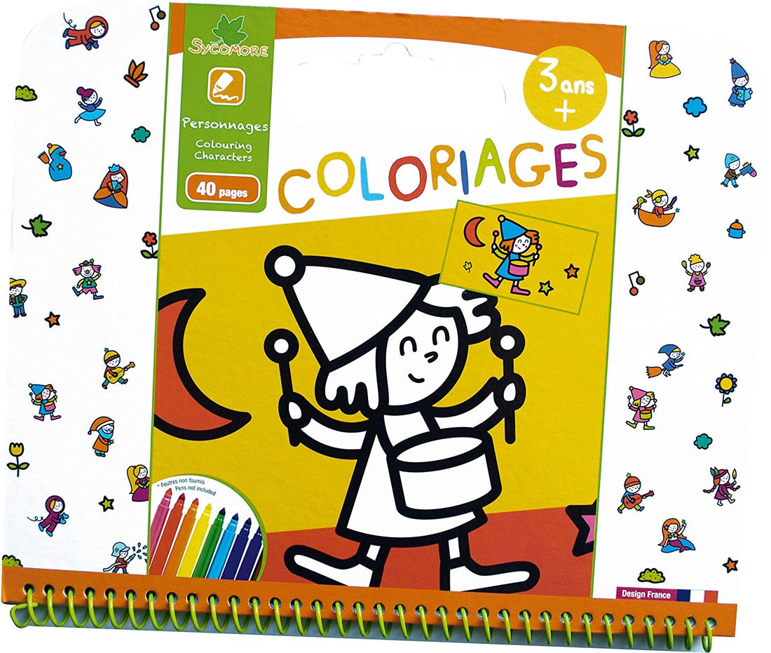 MI PRIMER COLORMAGE PERSONAJES