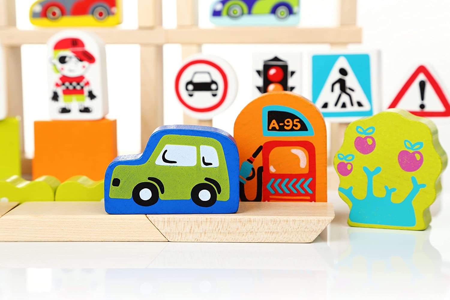 City blocks building set - Cubika 13913