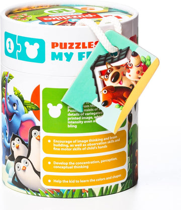 Puzzle mis amigos - cubika 13005