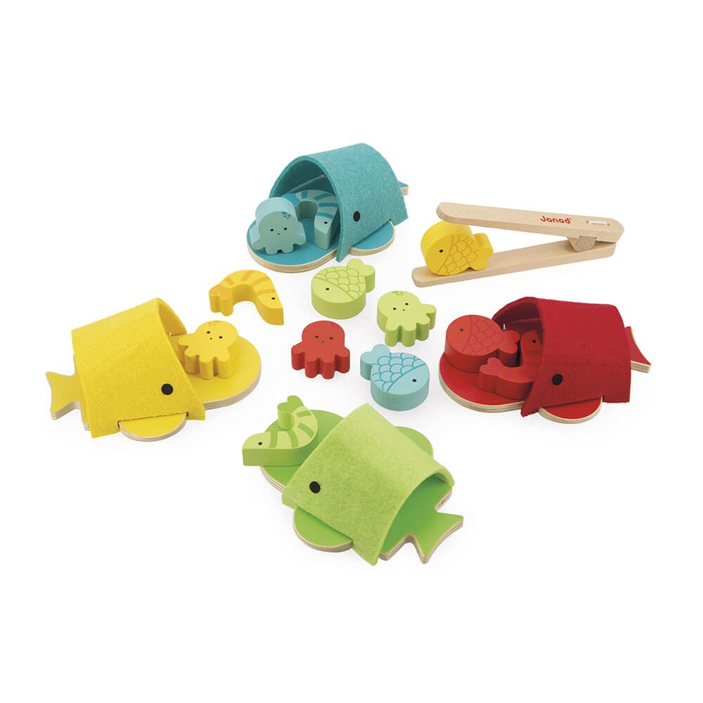Clasificacíón de colores ballenas - Janod J08276
