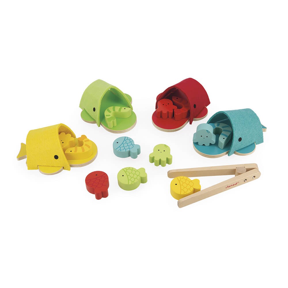 Clasificacíón de colores ballenas - Janod J08276
