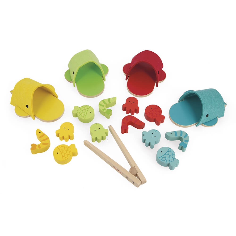 Clasificacíón de colores ballenas - Janod J08276