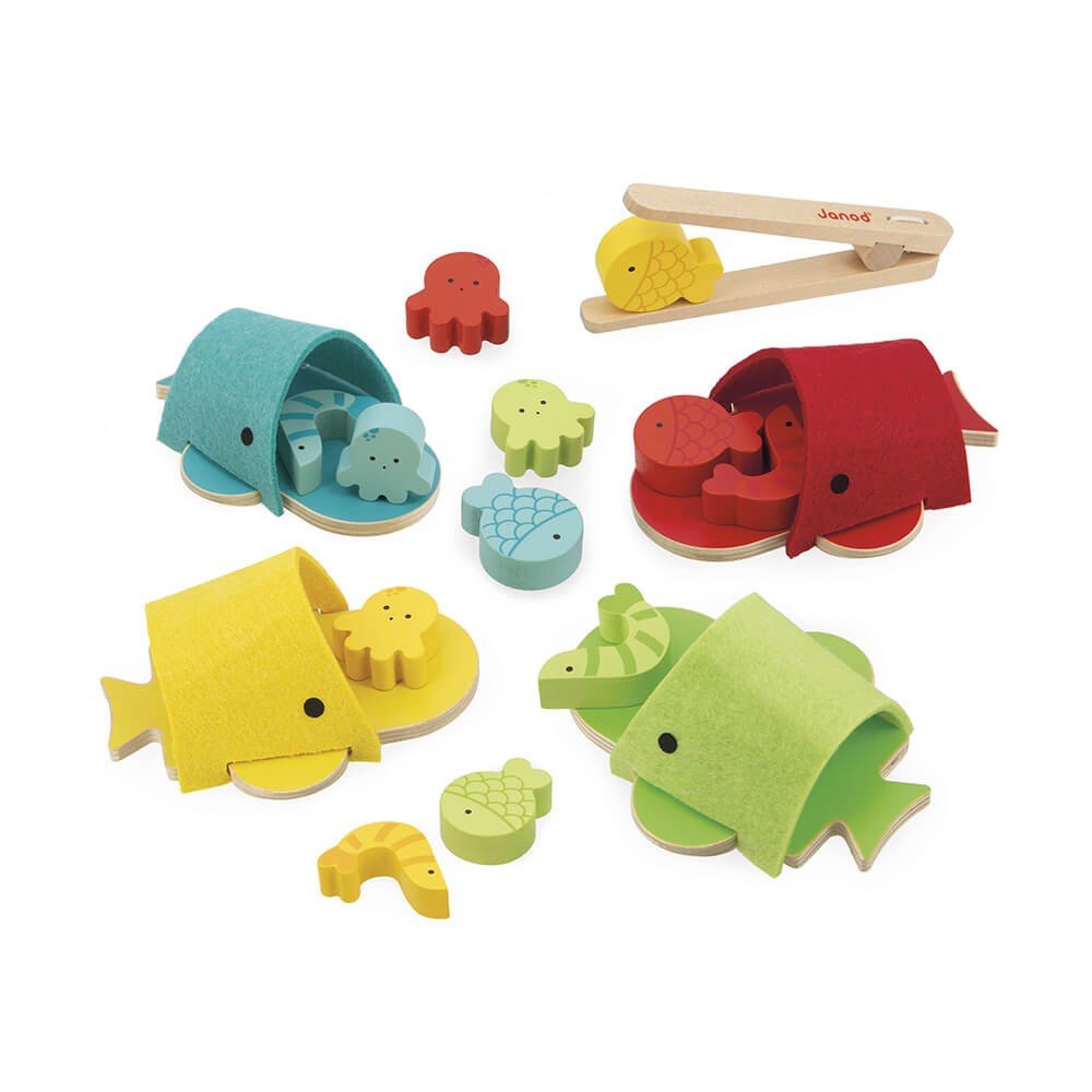 Clasificacíón de colores ballenas - Janod J08276