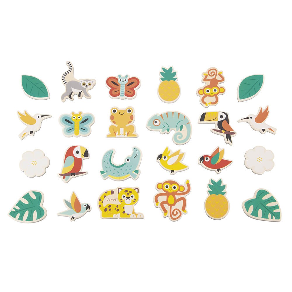 Tropik imanes tropicales 24 piezas - Janod J08274
