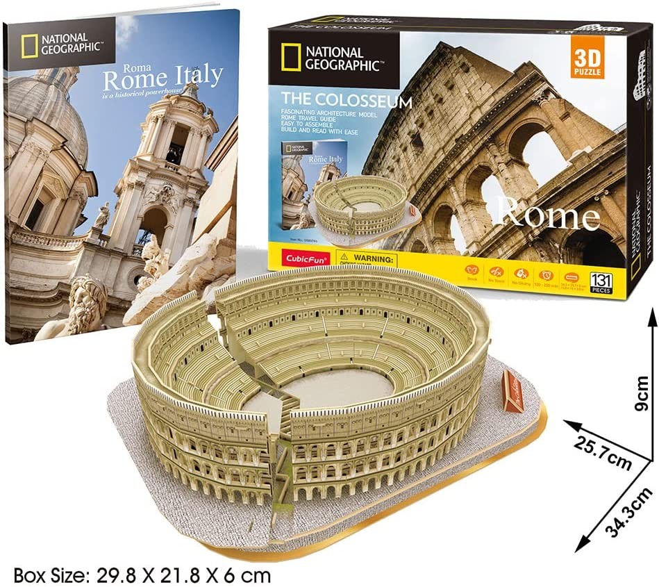 Coliseo puzle 3D National Geographic - WorldBrands DS0976H