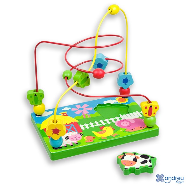 Laberinto Cox juego de logica y habilidad con bola y recorrido de obstaculos para ninos desde 4 anos