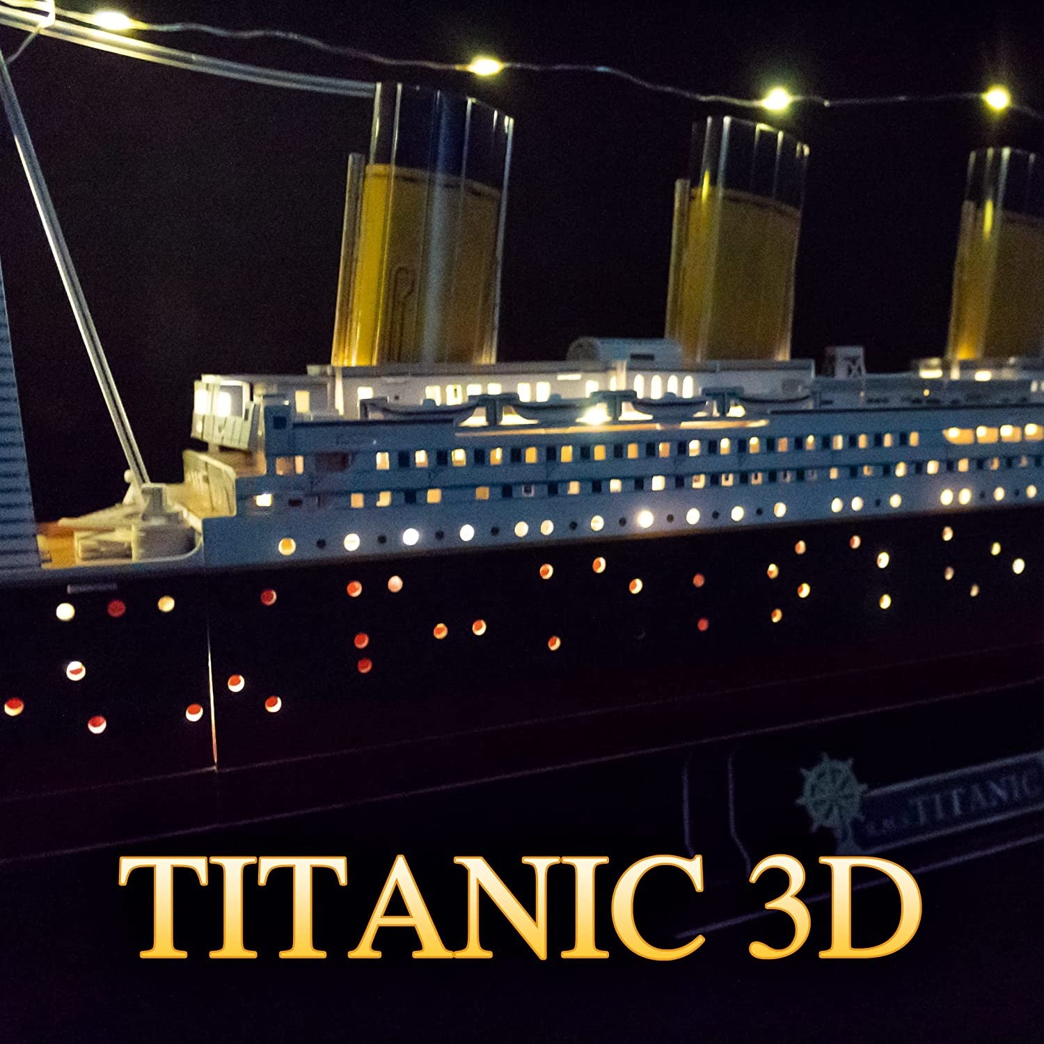 Titanic con led puzzle 3D grande - WorldBrands L521H