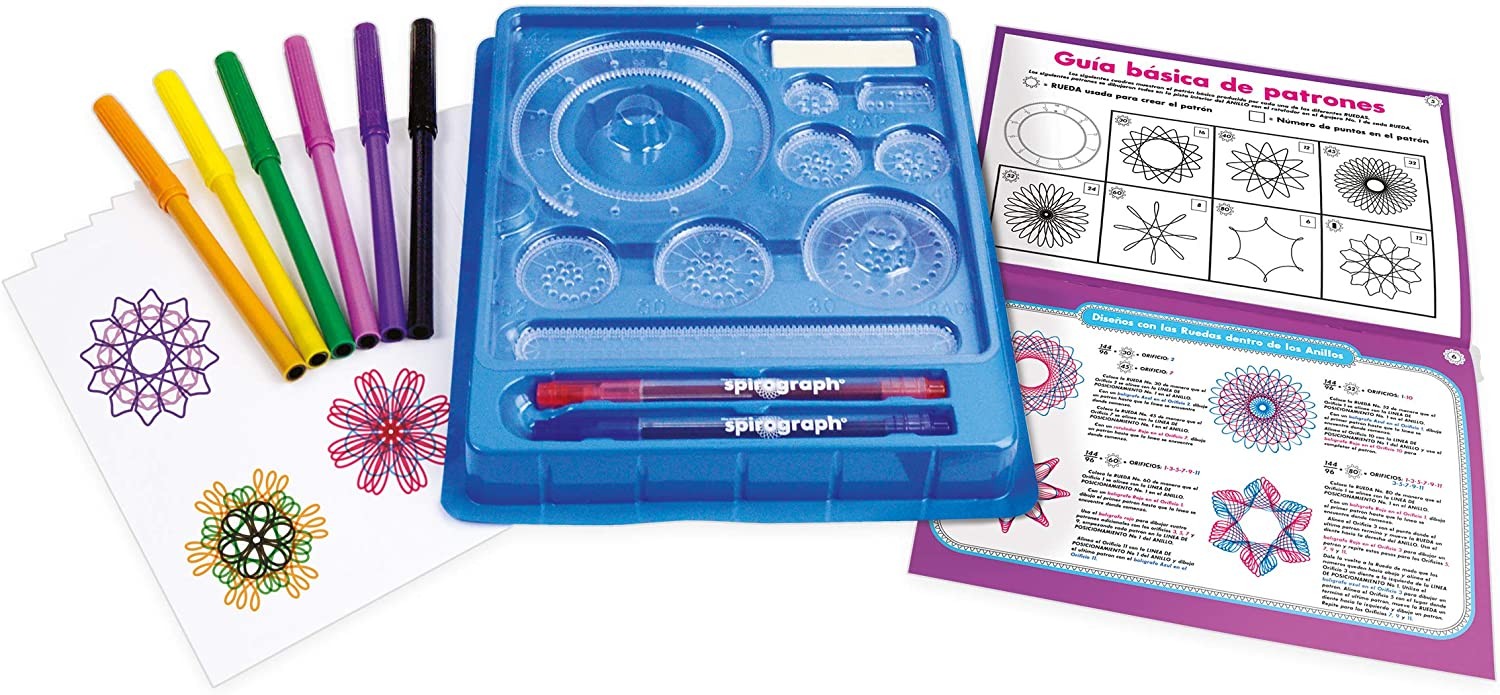 Kit de dibujo spirograph desing - Worldbrands 80978