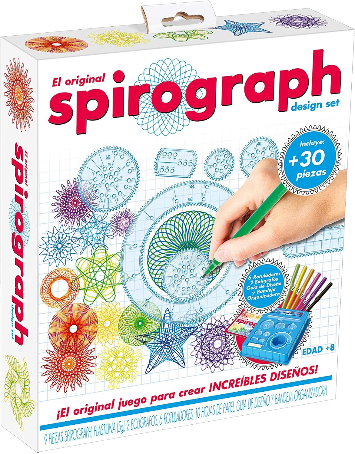 Kit de dibujo spirograph desing - Worldbrands 80978