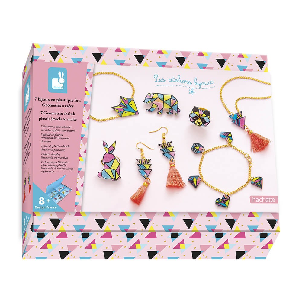 Joyas plástico mágico geometrix - Janod J07996