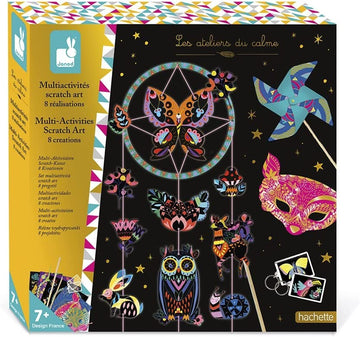 Multiactividades scratch art - janod j07993