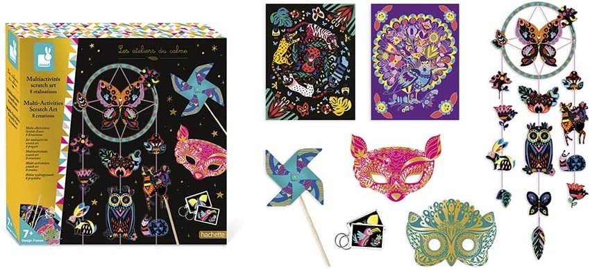 Multiactividades scratch art - janod j07993