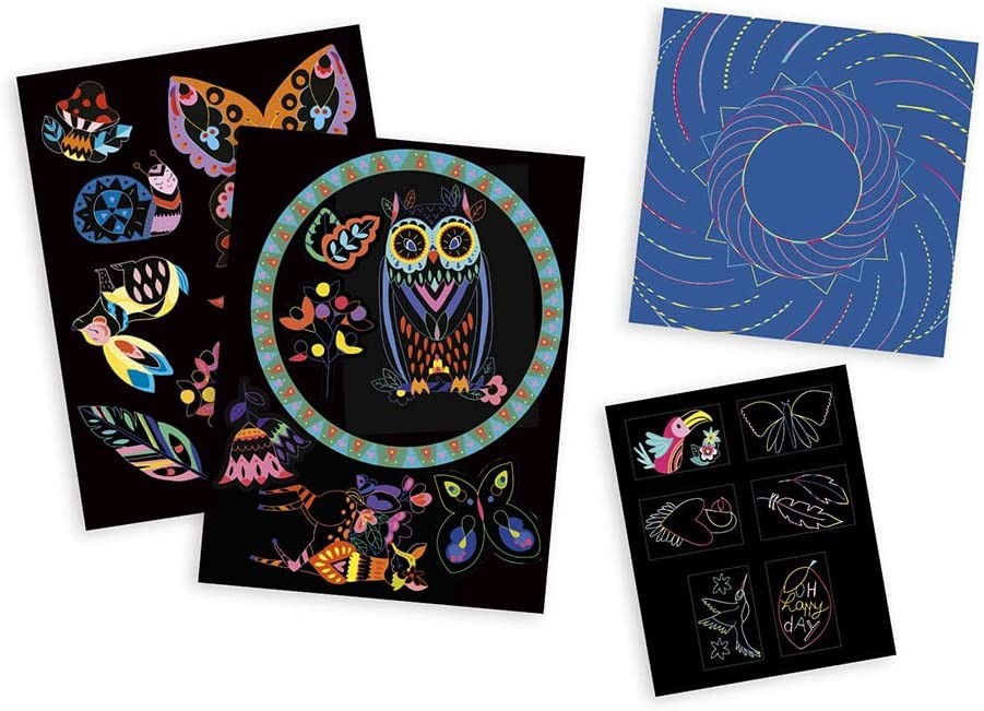 Multiactividades scratch art - janod j07993