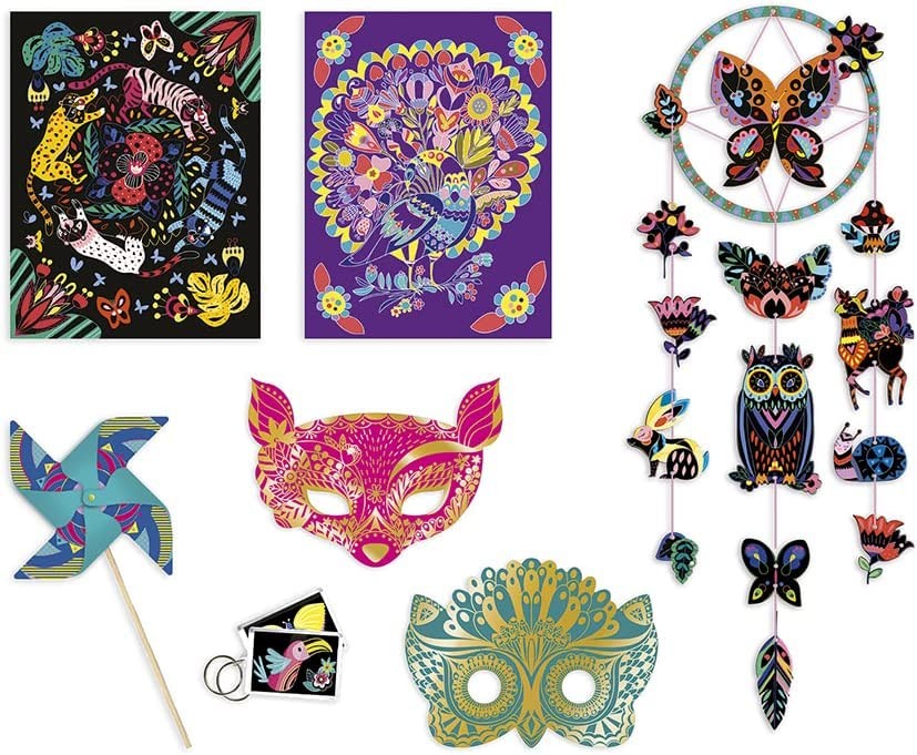 Multiactividades scratch art - janod j07993