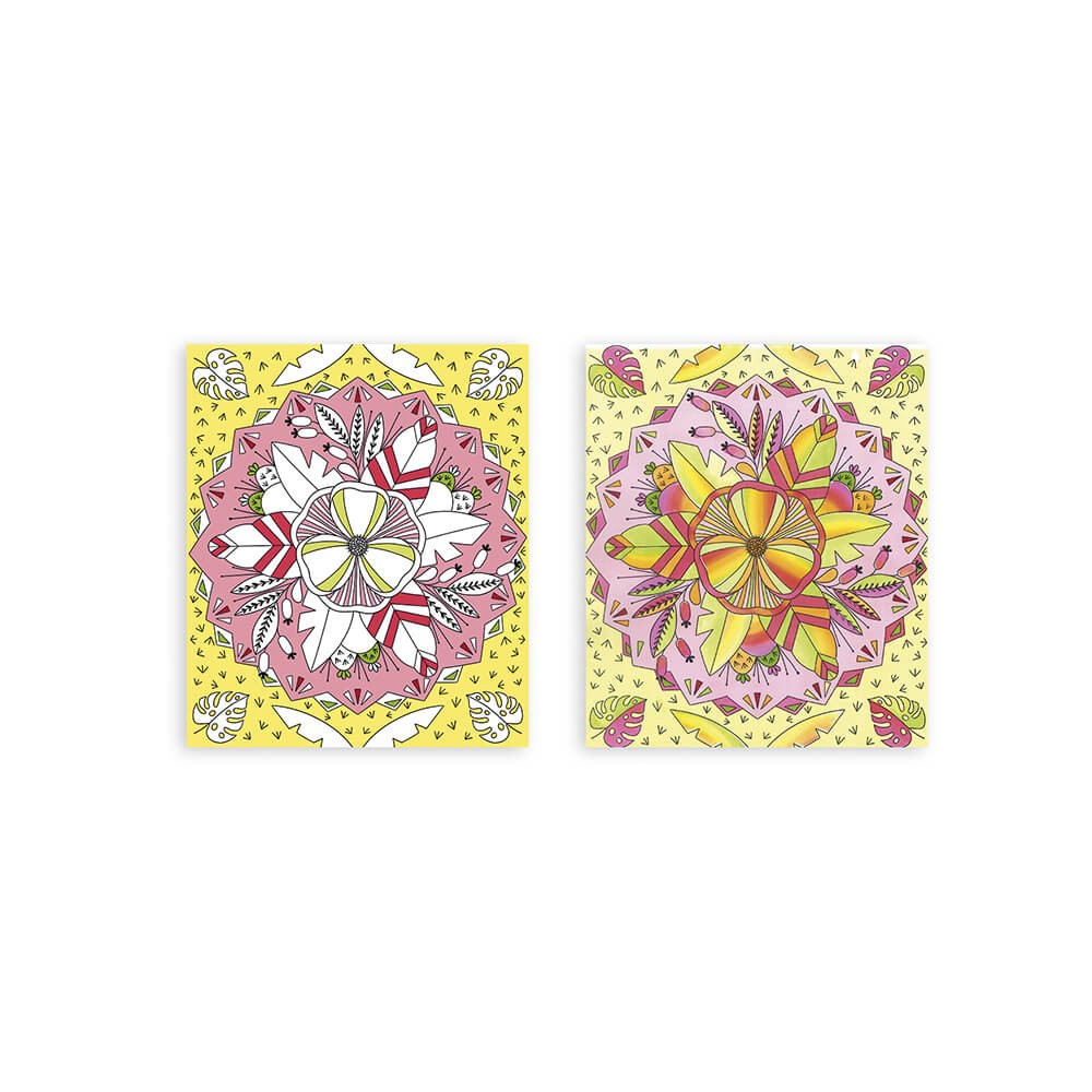 Pinturas arcoiris para mandalas - janod j07992