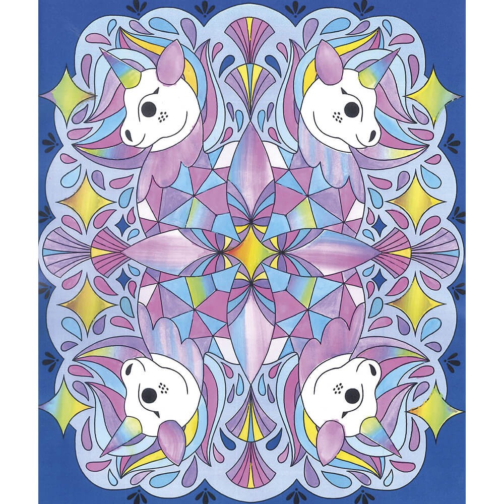 Pinturas arcoiris para mandalas - janod j07992