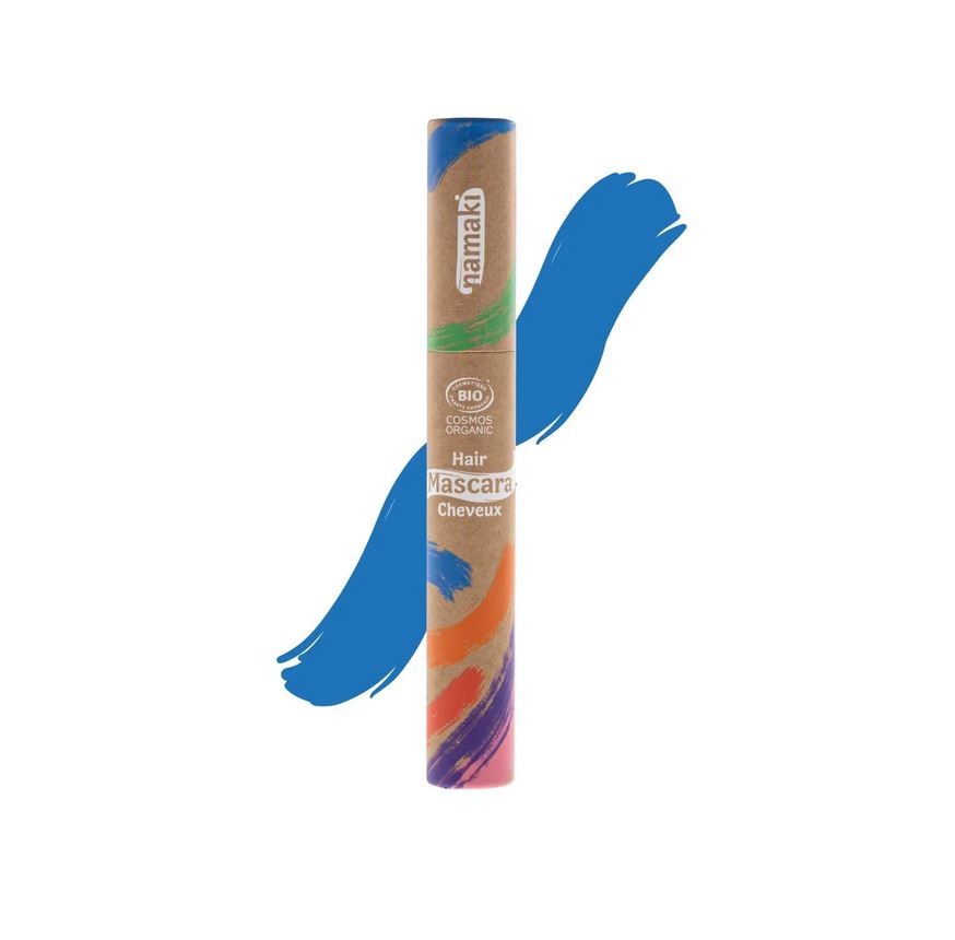 Mascarilla capilar azul Namaki 073 - Coloracion temporal ecologica para ninos 
