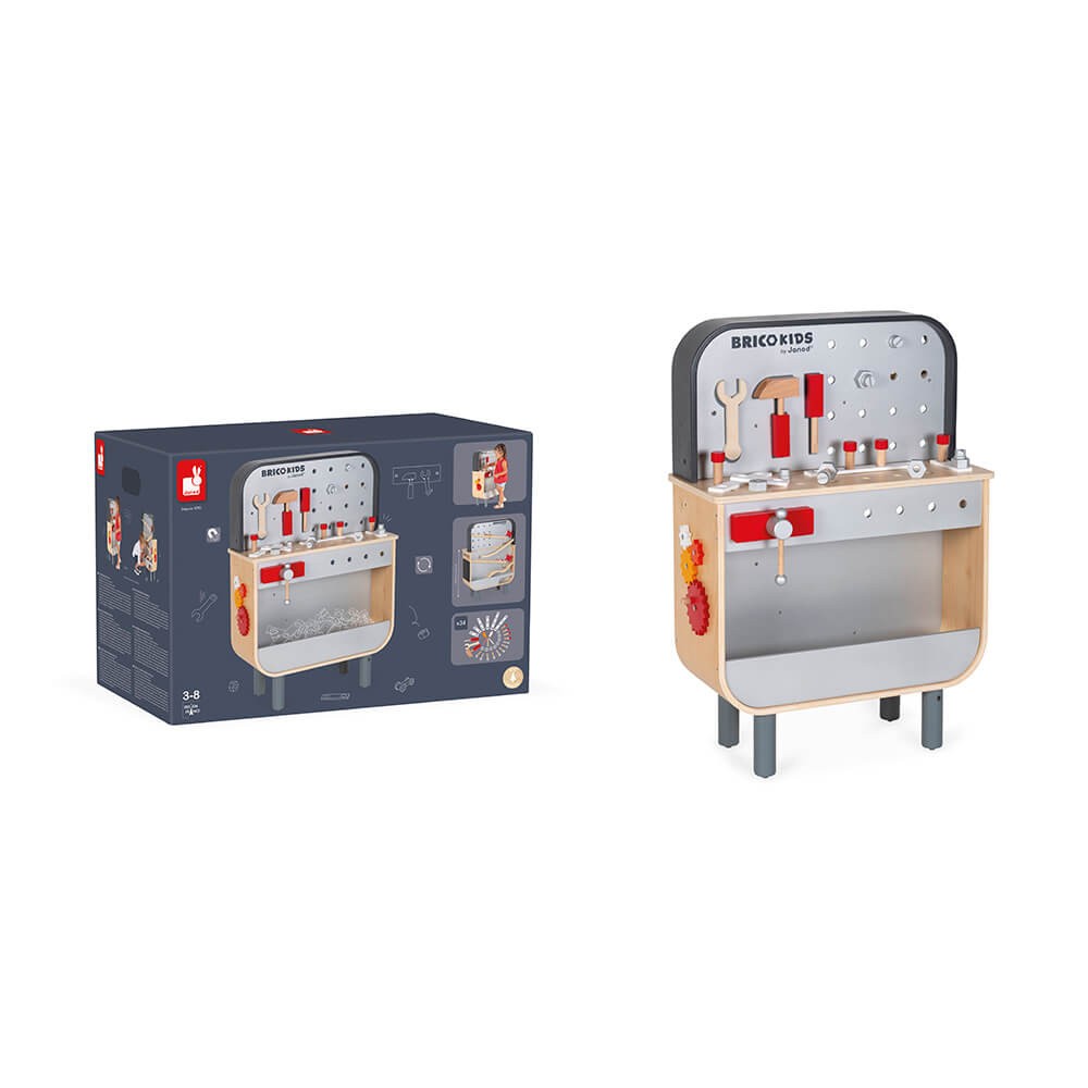 Banco de Trabajo Doble Cara Brico Kids – Janod J06476