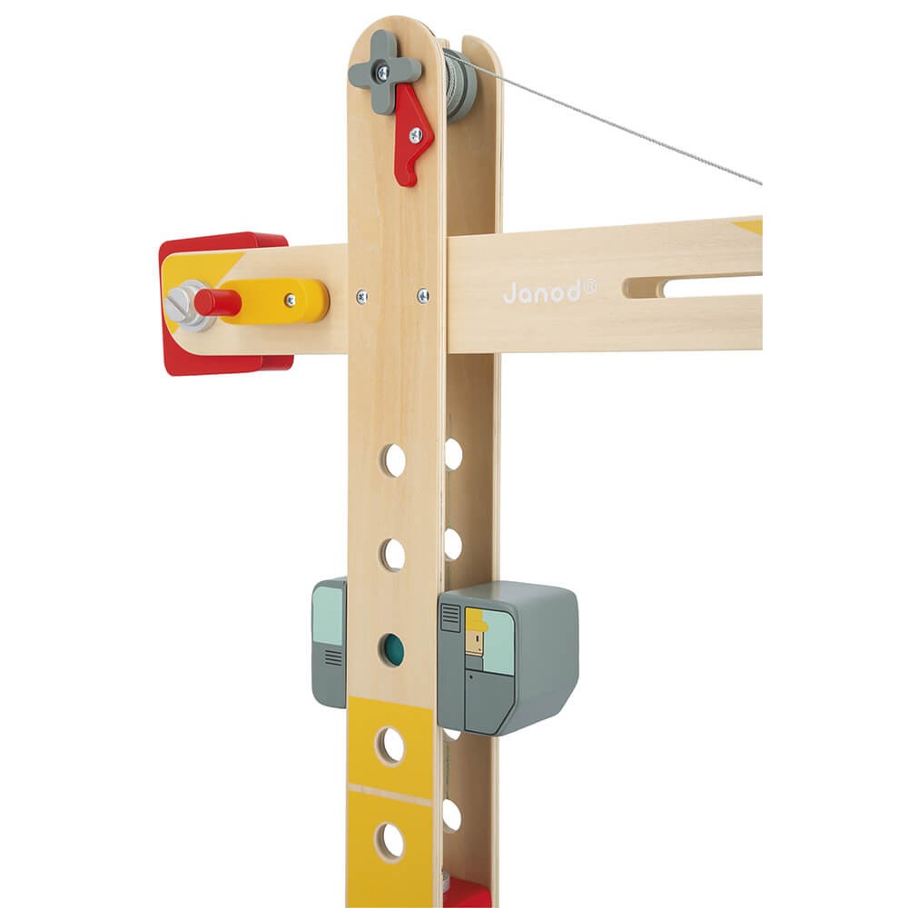 Gran grúa de madera - Janod J06468