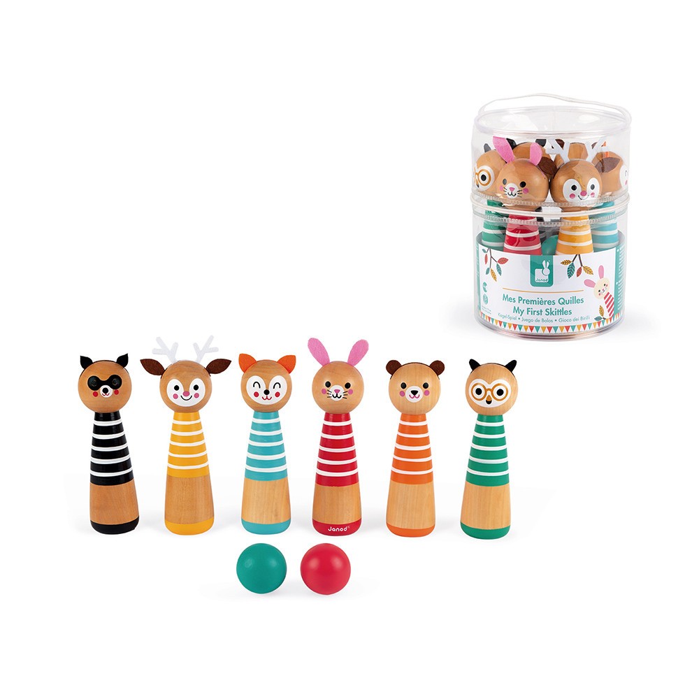 Mis primeros bolos happy garden - janod j03200