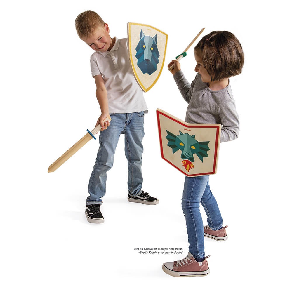 Set de caballero¨dragón¨- janod j03171