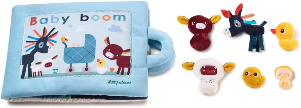 libro actividades blando baby boom lilliputiens animales para bebes