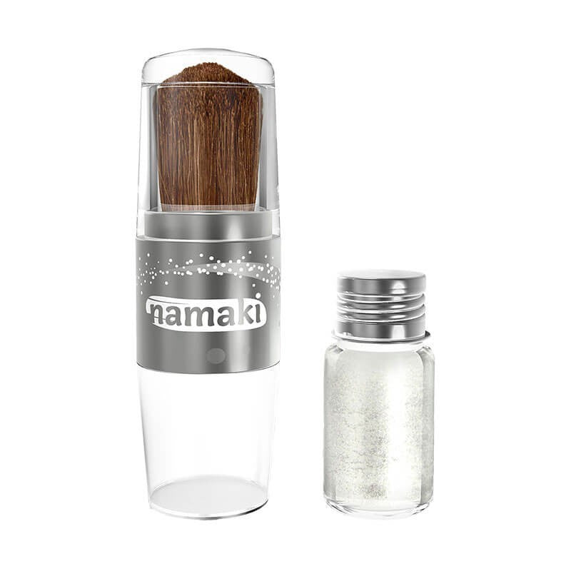 Pincel magico polvo brillante plata - namaki 110027