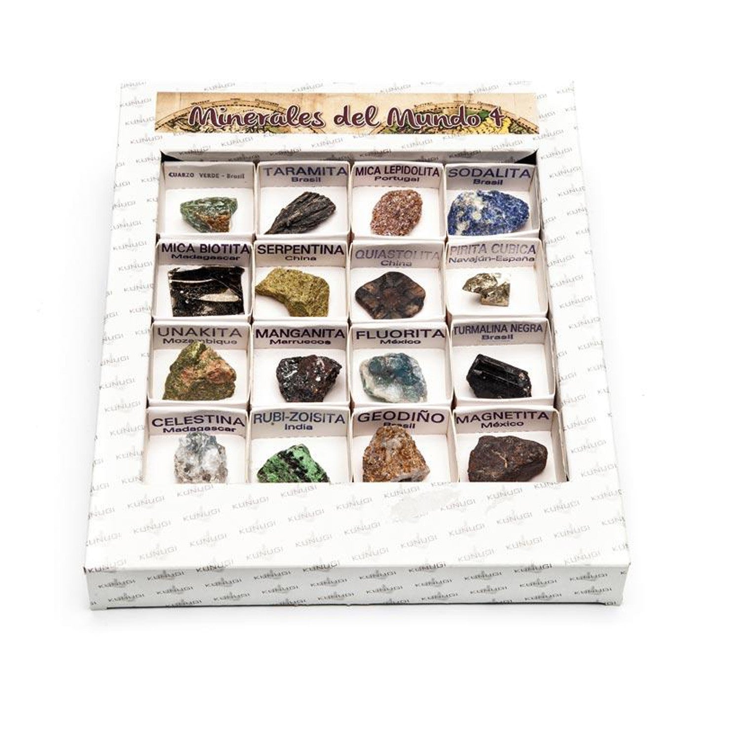 Caja de minerales del mundo 1 - kunugi