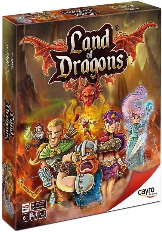 Juego de mesa de estrategia Land of Dragons - Cayro 7052