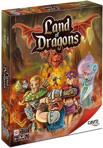 Juego de mesa de estrategia Land of Dragons - Cayro 7052