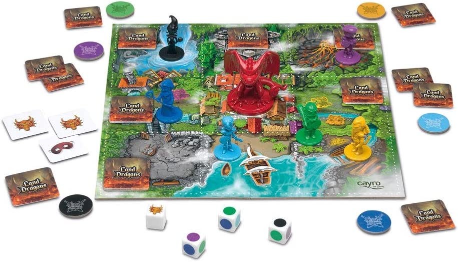 Juego de mesa de estrategia Land of Dragons - Cayro 7052