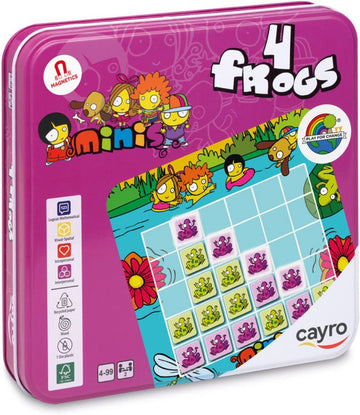 Juego de mesa magnético 4 Frogs - Cayro 777