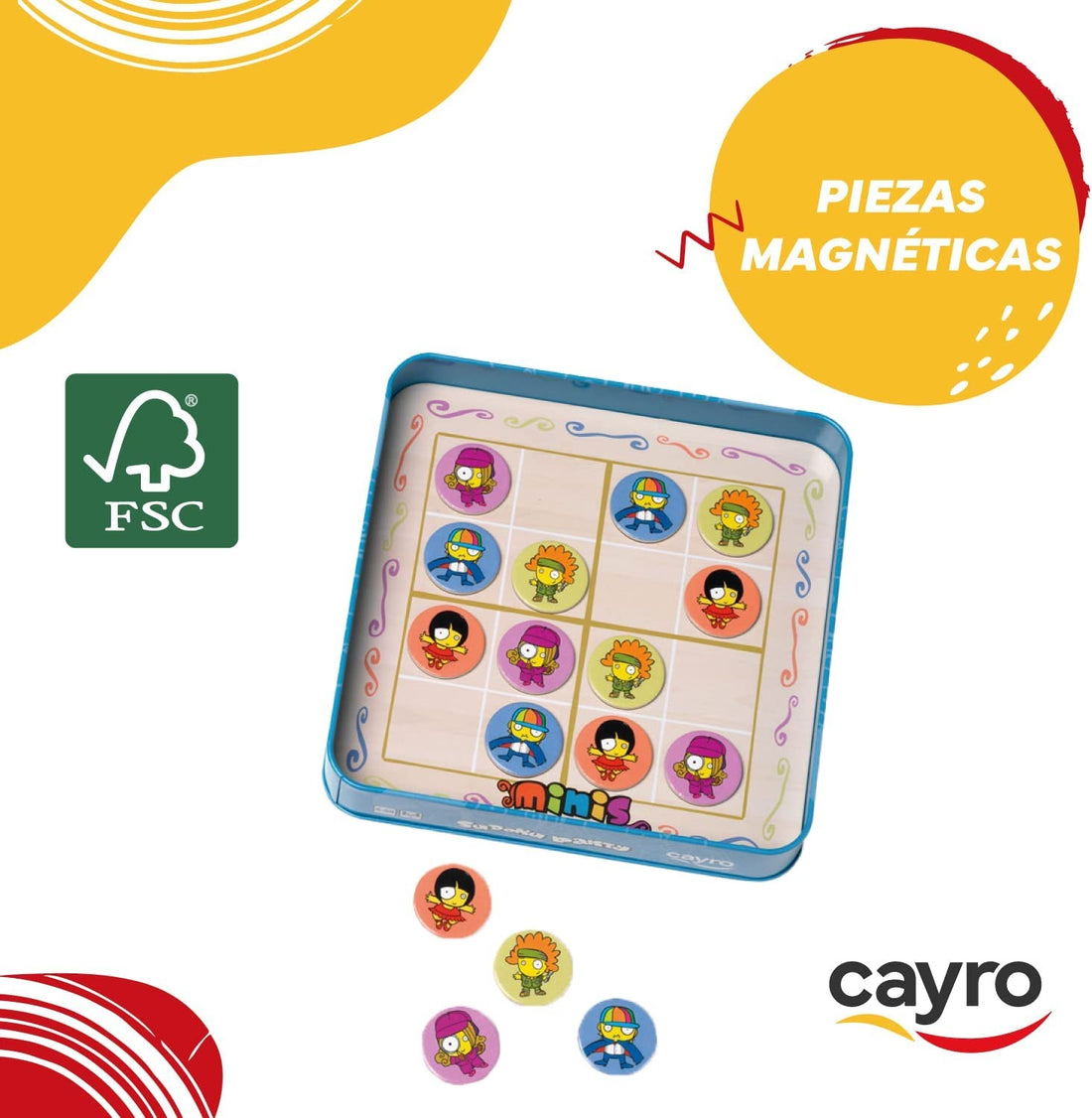 Juego de mesa magnético Sudoku Party - Cayro 776