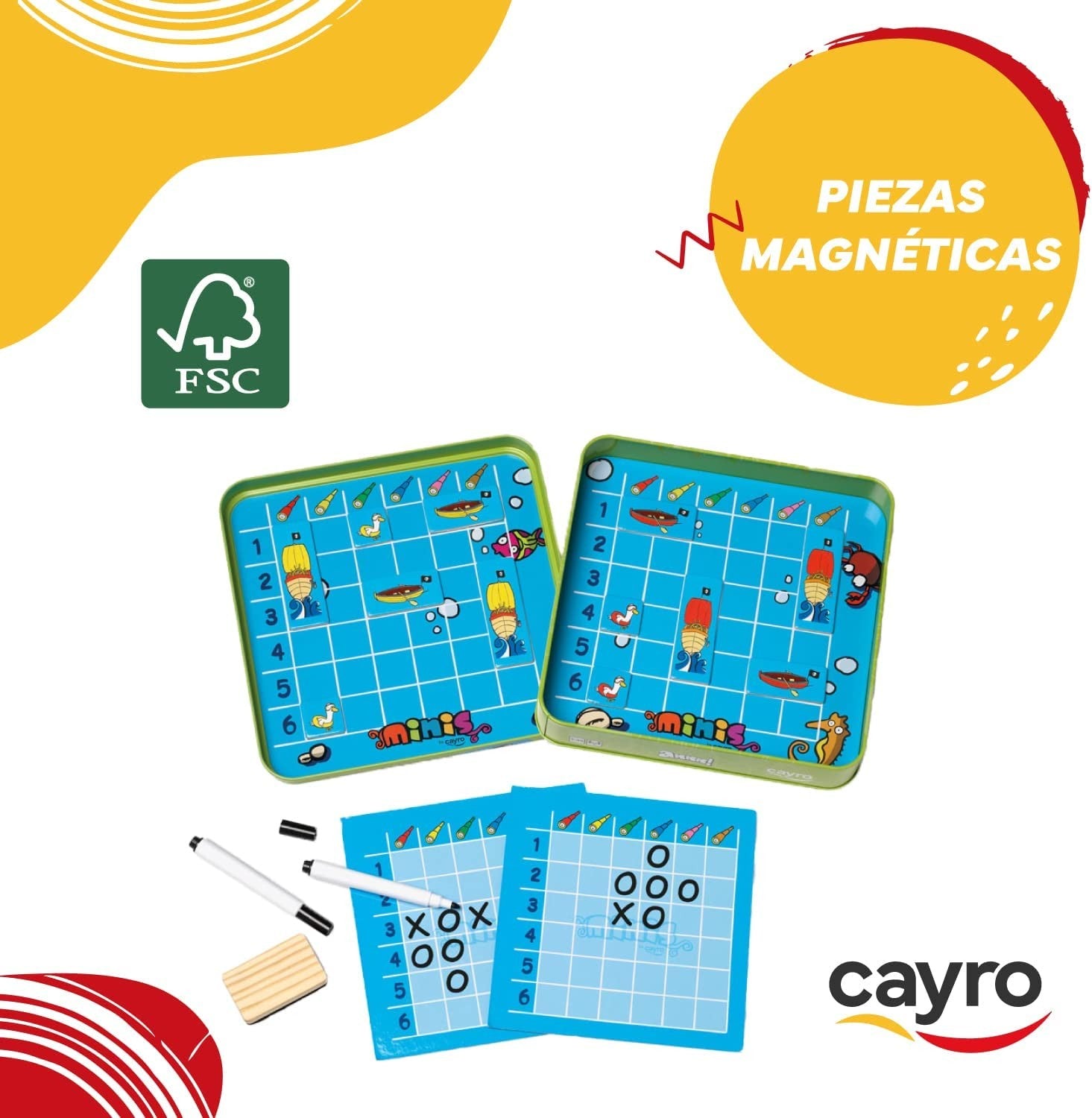 Juego de mesa magnético Arrr! - Cayro 775