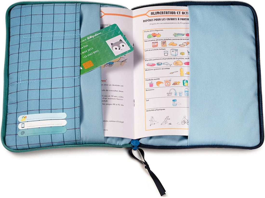 Funda de cartilla sanitaria (novedad lilliputiens )