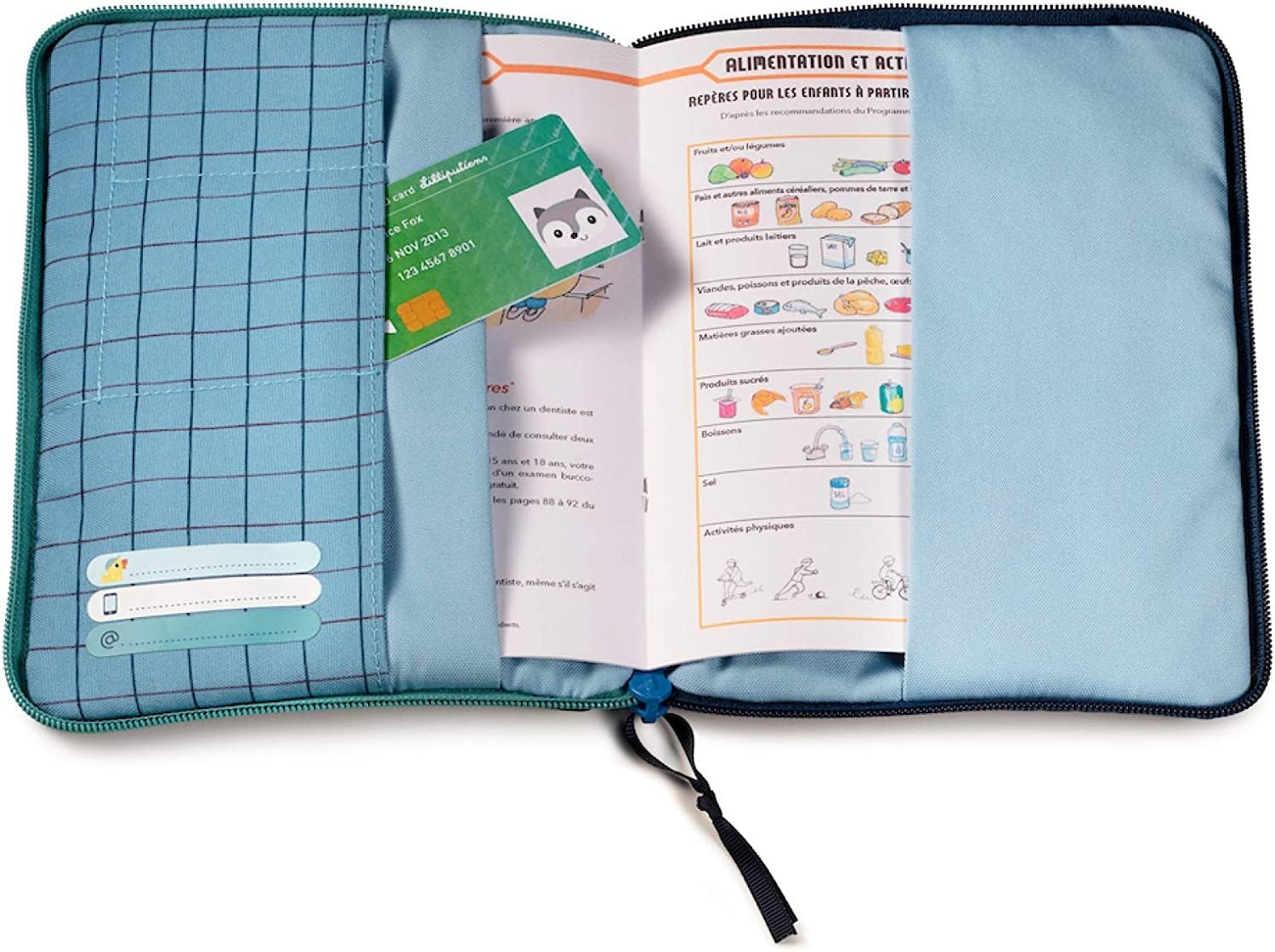 Funda de libreta sanitaria Ignace - Lilliputiens 83284