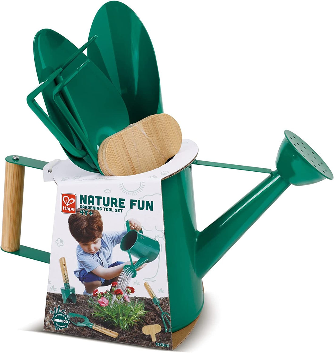 Juego herramientas de jardinería - Hape 5584