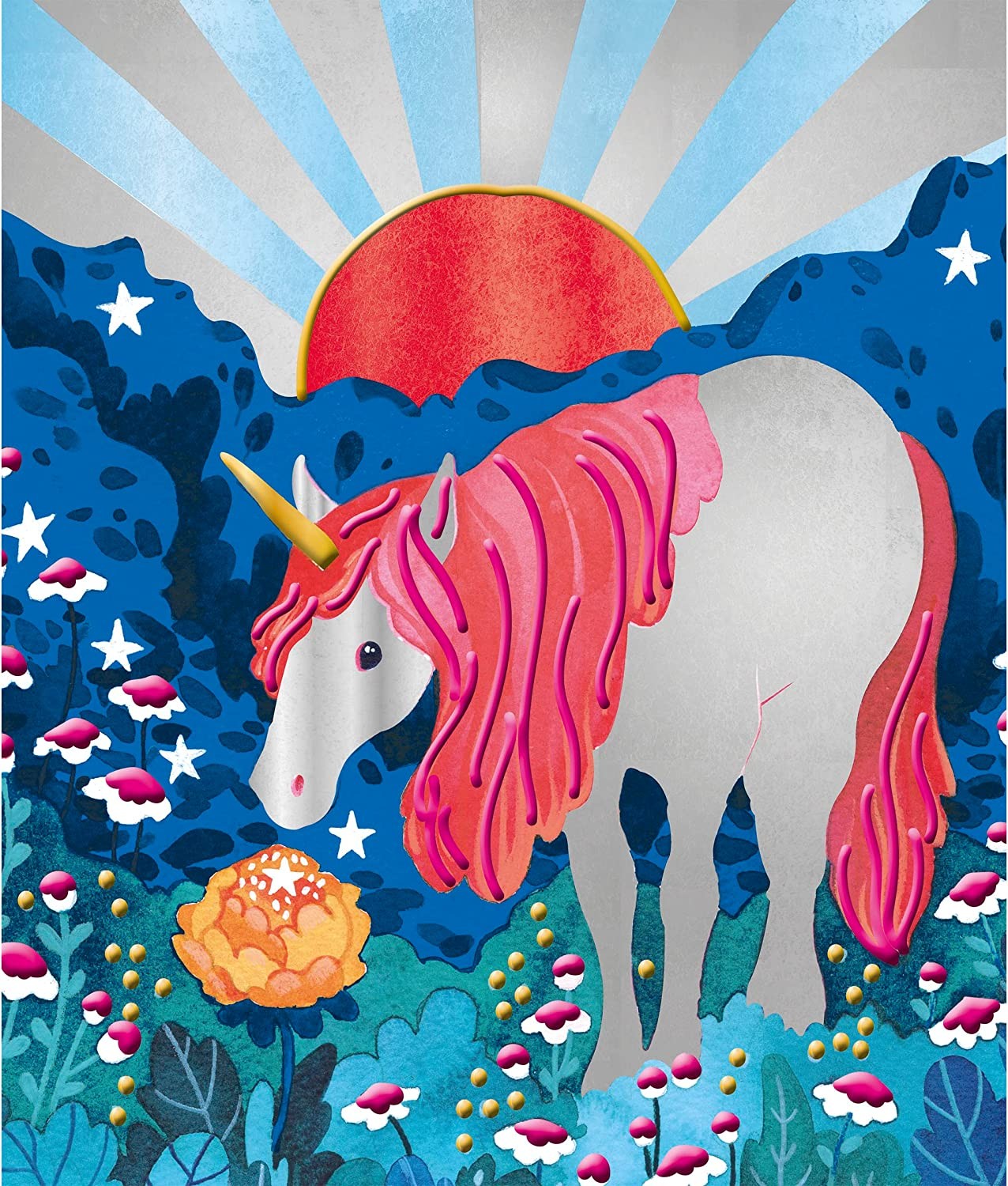 Kit creativo pintura nacarada y 3D unicornios - Janod J07951