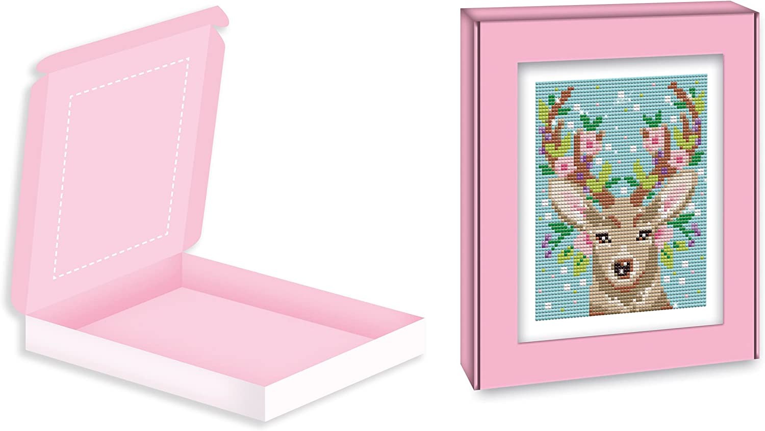 Kit creativo pintura diamante ciervo - Janod J07948